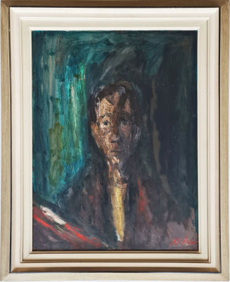 ZVI MILSHTEIN - Technique: oil on board Size: 61X45