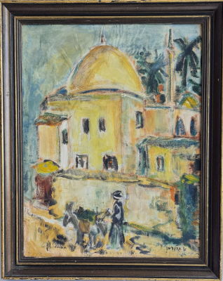 ALBERT GOLDMAN - Technique: Oil on Artist canvas Size: 51x39