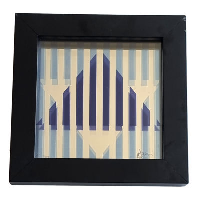 YAACOV AGAM - Technique: Serigraph A.P 24/27, hand signed Size: 21x22