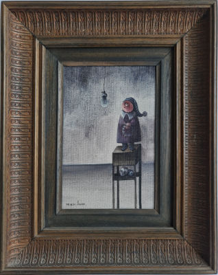 AVIGAIL YORESH - Technique: Oil on Artist canvas Size: 23x15