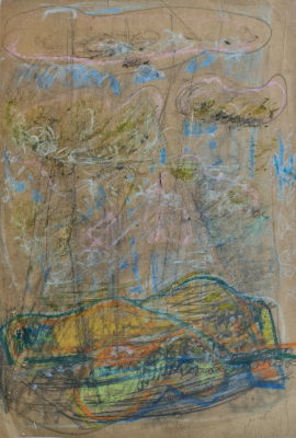 YEHEZKEL STREICHMAN - Technique: Pastel on paper Size: 68x47