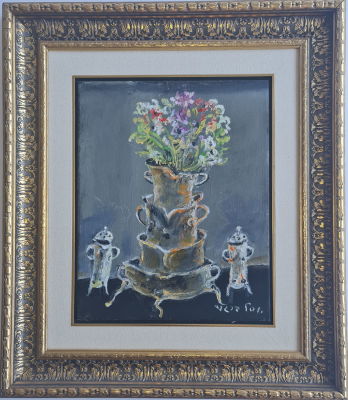 YOSL BERGNER - Technique: Oil on canvas Size: 50x40