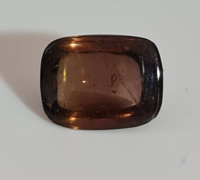אבן סמוקי טופז מלוטשת סופר AAA ++, יפהפיה, 7 קראט, טבעית מהכספת באחריות מלאה