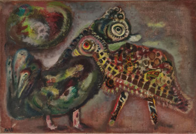 ISRAEL PALDI - Technique: Oil on canvas Size: 50X73