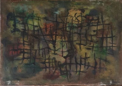 ISRAEL PALDI - Technique: Oil on canvas Size: 66X93