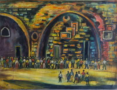 ISRAEL PALDI - Technique: Oil on canvas Size: 45X60