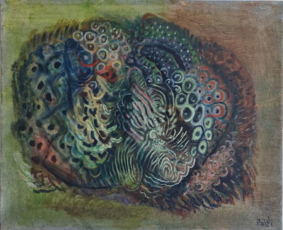 ISRAEL PALDI - Technique: Oil on canvas Size: 51X61