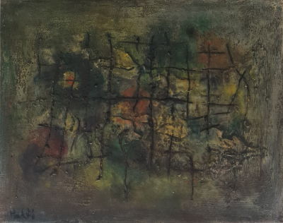 ISRAEL PALDI - Technique: Oil on canvas Size: 60X81