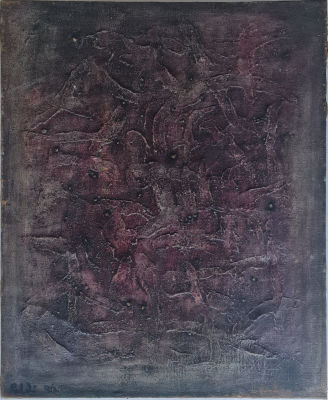 ISRAEL PALDI - Technique: Oil on canvas Size: 81X65