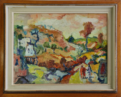 YEHUDA RODAN - Technique: Oil on canvas Size: 46x61