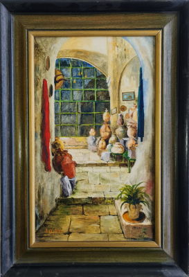 GERSHON GERA - Technique: Oil on canvas Size: 50x30