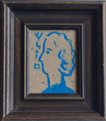 SHALOM REISER - Technique:G ouache on cardboard Size: 17x12