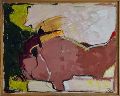DORI HARGAL - Technique: oil on wood Size: 54x64 Date: 1999