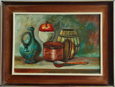 YOEL TALMOR - Technique: Oil on canvas Size: 41x51