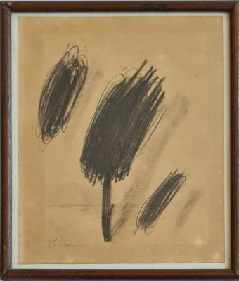 ALIMA RITA - Technique: Graphite and charcoal on paper Size: 28x22