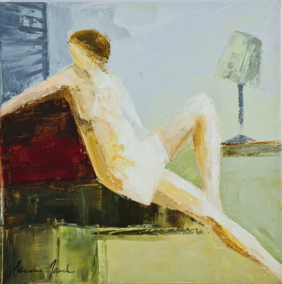 ADRIANA NAVE - Technique: Oil on canvas Size: 50x50