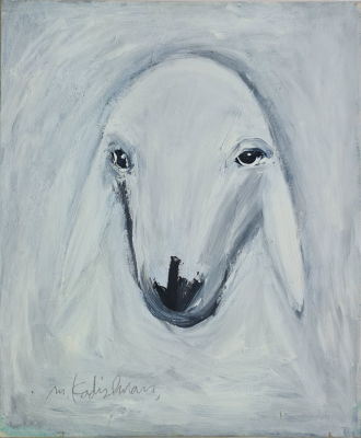 MENASHE KADISHMAN - Technique: Acrylic on canvas Size: 60x50