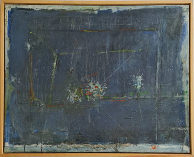 YEHEZKEL STREICHMAN - Technique: Oil on canvas Size: 66x81 Date: 1965