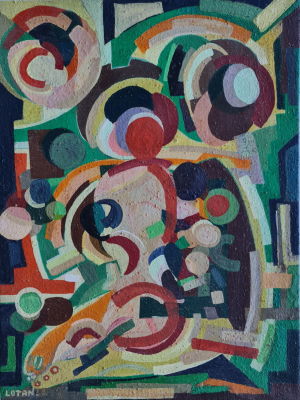 YONA LOTAN - Technique: Oil on canvas Size: 61x46