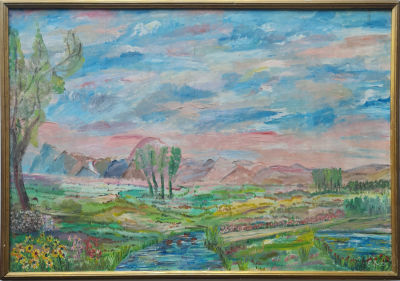 ALSA BECK - Technique: OIL ON CANVAS Size: 70x100
