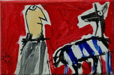 LEO RAY - Technique: OIL ON CANVAS Size: 10x16