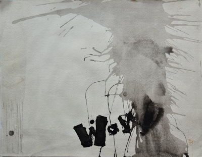 LEO RAY - Technique: INK AN PENCIL ON PAPER Size: 50x65