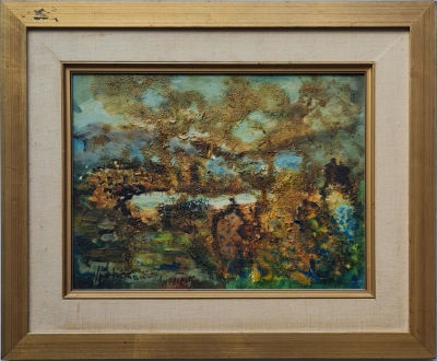 ALBERT GOLDMAN - Technique: OIL ON CANVASBOARD Size: 30x40