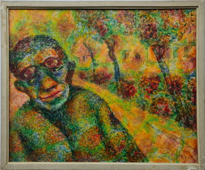 ARIE KAPLUN - Technique: OIL ON CARDBOARD Size: 50x60