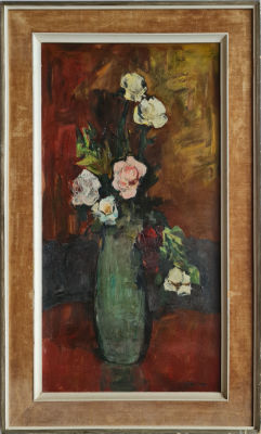 ZVI SHOR - Technique: OIL ON CANVAS Size: 80x40