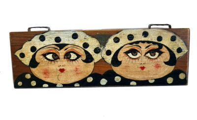 MIRIAM DAUBER - Technique: OIL ON WOOD Size: 7x21