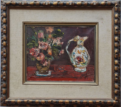 ITZHAK FRENKEL FRENEL - Technique: OIL ON CANVAS Size: 22x27