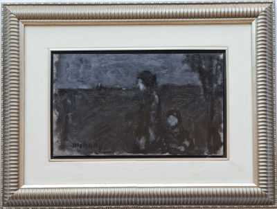 MOSHE MOKADY - Technique: OIL ON CANVAS Size: 24x39