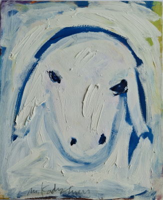 MENASHE KADISHMAN - Technique: ACRYLIC ON CANVAS Size: 60x50