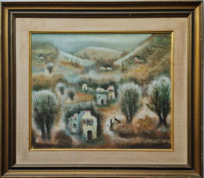 ALBERT GOLDMAN - Technique: OIL ON CANVAS Size: 50x60