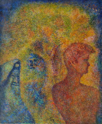 ARIE KAPLUN - Technique: OIL ON CANVAS Size: 65x54