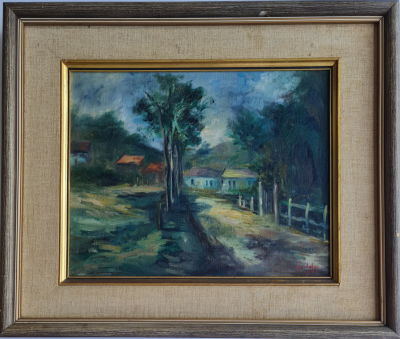 HEDDY KUN - Technique: OIL ON CANVAS Size: 33x41