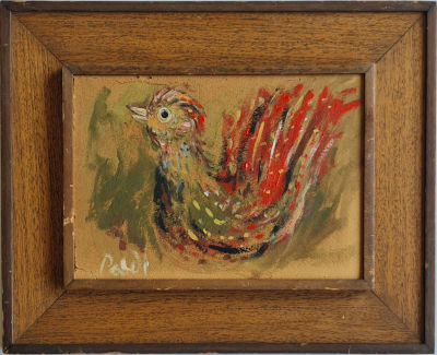 ISRAEL PALDI - Technique: OIL ON CARDBOARD Size: 18x28