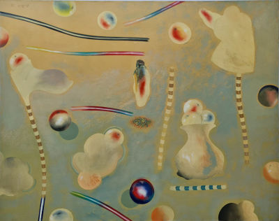 ODED FEINGERSH - Technique: OIL ON CANVAS Size: 100x120 Date: 1992