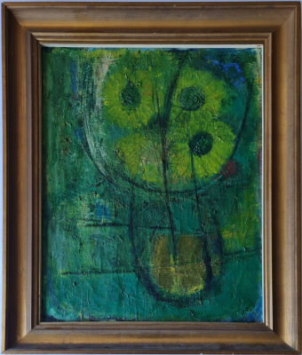 ARIE SARTANI - Technique: OIL ON CANVAS Size: 83x61