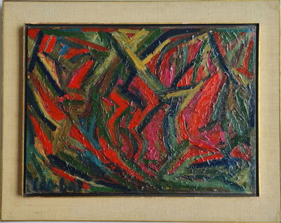 DAVID LAN BAR - Technique: OIL ON CANVAS Size: 41x55