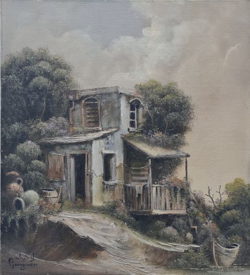 YAACOV NOVOGRODER - Technique: OIL ON CANVAS Size: 32x31