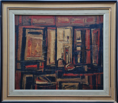 MEIR STEINGOLD - Technique: OIL ON CANVAS Size: 60x70