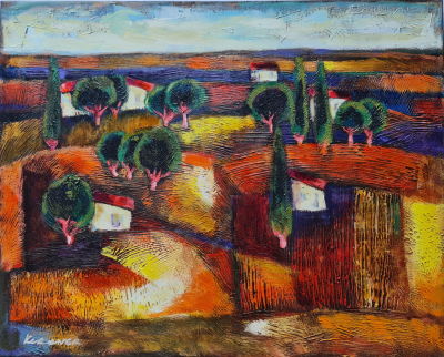 MICHAEL KREZNER - Technique: OIL ON CANVAS Size: 80x100