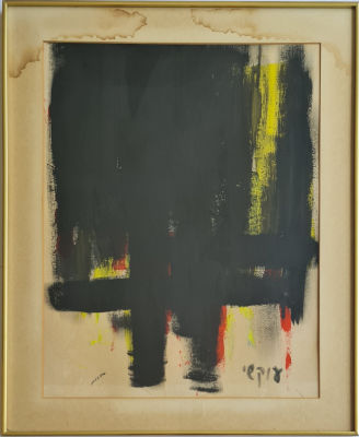 AVSHALOM OKASHI - Technique: GOUACHE Size: 61x46