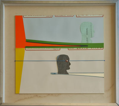 MICHAEL DRUKS - Technique: ASSEMBLAGE Size: 62x62