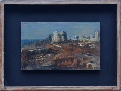 KIM TKACH - Technique: OIL ON WOOD Size: 15x25 Date: 2010