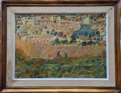 ELIAHU GAT - Technique: OIL ON BOARD Size: 50x70