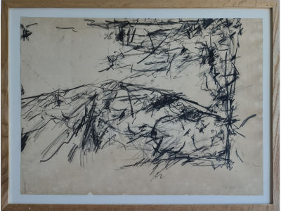 AVIVA URI - Technique: CHARCOAL Size: 47x67