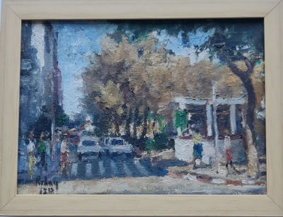 YEHUDA RODAN - Technique: OIL ON CANVAS Size: 24x32