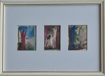 SHAUL VICTOR\ - Technique: WATERCOLOR Size: 9x7 ?? ???